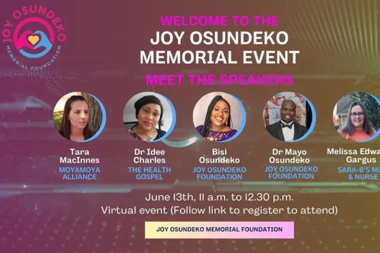 JOY OSUNDEKO MEMORIAL EVENT